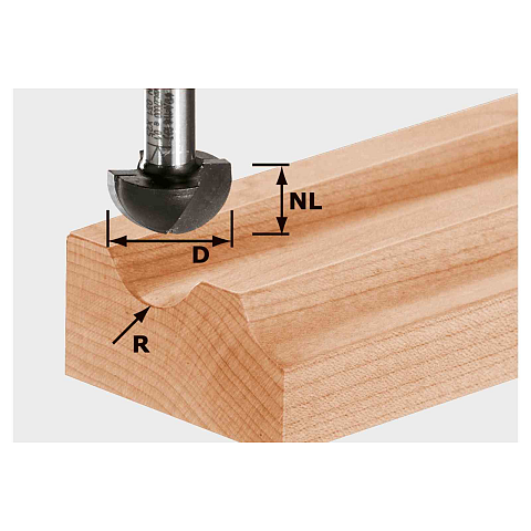 Festool 490985 Fräsaufsatz Flute cutter 1 Stück(e)