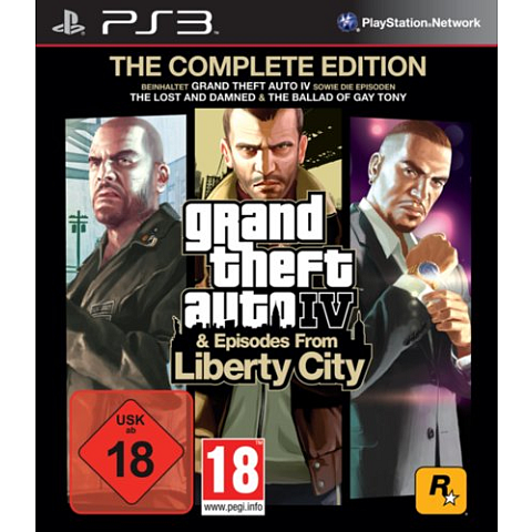 Take-Two Interactive Grand Theft Auto IV: Complete Edition Standard Deutsch PlayStation 3