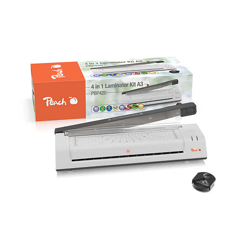 Peach 511057 Laminiergerät Kalt-/Warmlaminator 250 mm/min Weiß