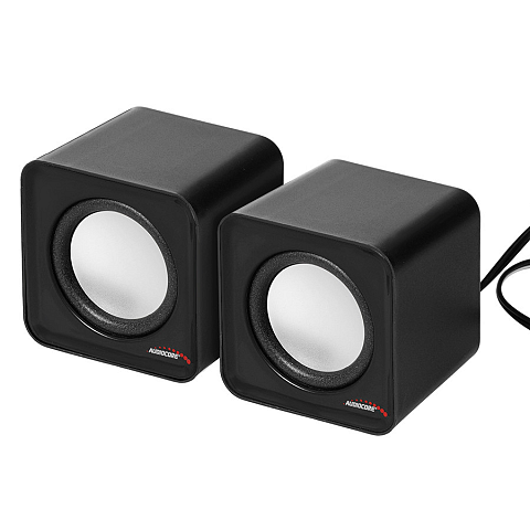 Audiocore AC870 B 2-Wege Schwarz, Grau Kabelgebunden 3 W