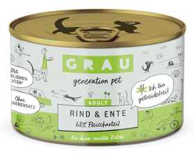 Grau 7836 Katzen-Dosenfutter 200 g