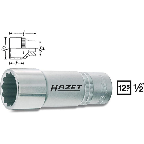 HAZET 900TZ-19 Steckschlüsselaufsatz 1 Stück(e)