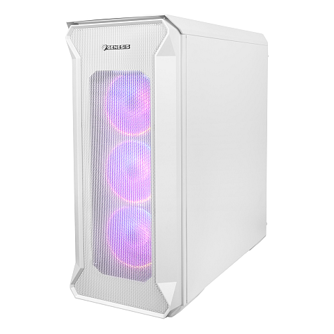 GENESIS Irid 505 ARGB Midi Tower Weiß