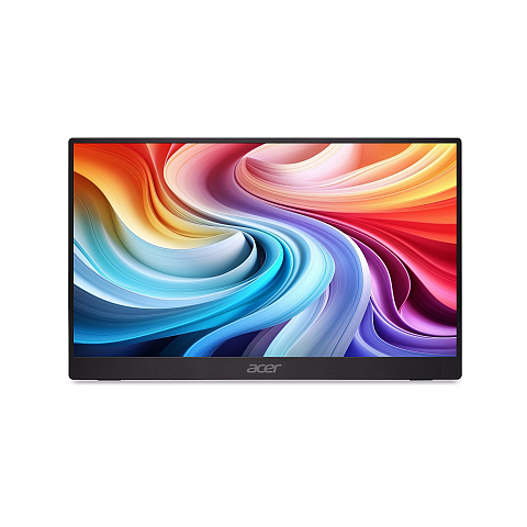 Acer PM161QB1bmiuux Tragbarer Monitor Schwarz 39,6 cm (15.6") 1920 x 1080 Pixel