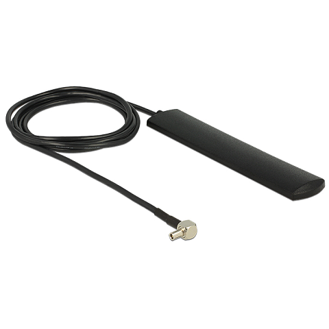DeLOCK 12479 Netzwerk-Antenne Omnidirektionale Antenne TS-9 3 dBi