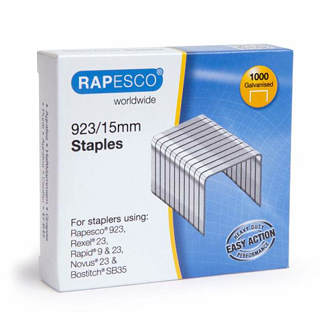 Rapesco 1239 Klammerpack 1000 Heftklammern