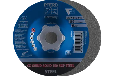 PFERD CC-GRIND grinding discs SOLID SGP STEEL 10 Stück(e)