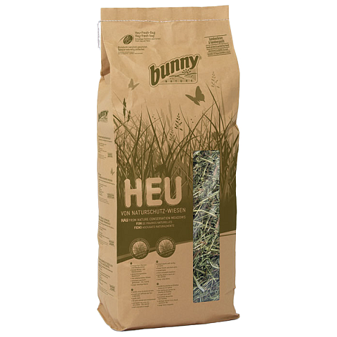 Bunny Nature 14211 Kleintierfutter Heu 1,7 kg Zwergkaninchen