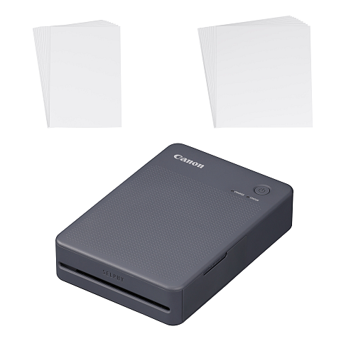 Canon SELPHY QX20 BK Fotodrucker Farbstoffsublimation 287 x 287 DPI 2.8" x 3.3" (7.2x8.5cm) WLAN