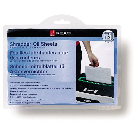 Rexel Ölblätter für Aktenvernichter (12)
