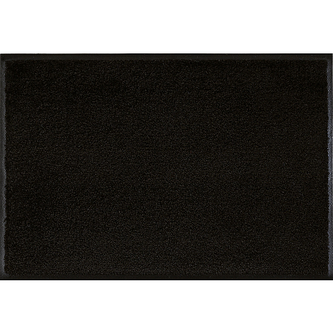 wash+dry 005636 Türmatte Gummimatte Drinnen Rechteckig Schwarz