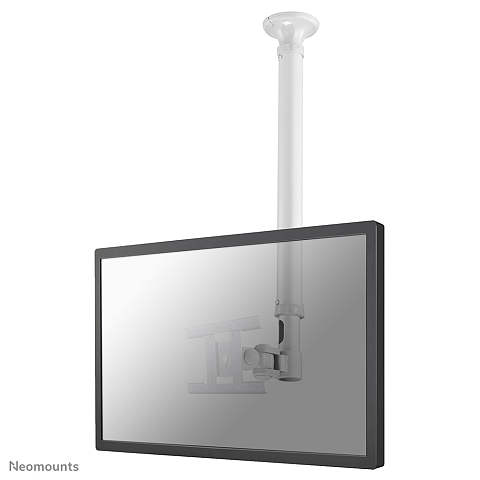 Neomounts FPMA-C100WHITE Monitor-/TV-Deckenhalterung 10-30" - H 79-129 cm