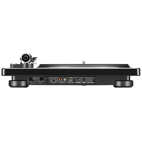 Denon DP-450USB Audio-Plattenspieler mit Riemenantrieb Schwarz Manuell