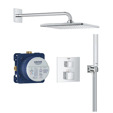 GROHE Grohtherm Cube Duschsystem Chrom