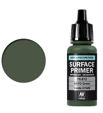 Vallejo Model Air NATO Green Acrylfarbe 17 ml Grün Flasche