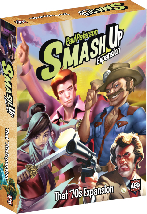 Asmodee Smash Up: That 70s Expansion Kartenspiel Sammelkartenspiel