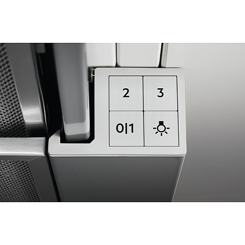 Electrolux LFP226S Halb eingebaut (Pullout) Grau, Edelstahl 330 m³/h