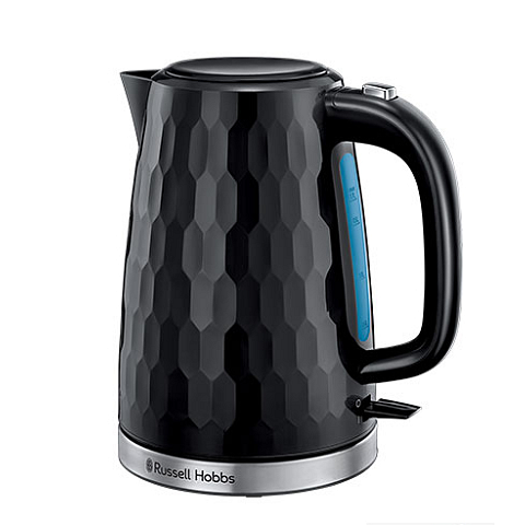 Russell Hobbs Honeycomb Black Kettle Wasserkocher 1,7 l 2400 W Schwarz