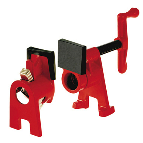 BESSEY BPC-H12 Schraubzwinge Rohrschelle 3,81 cm Schwarz, Rot