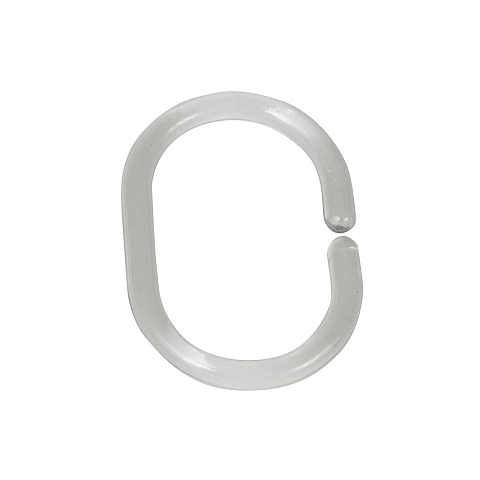 WENKO 19190100 Duschvorhangshaken Transparent