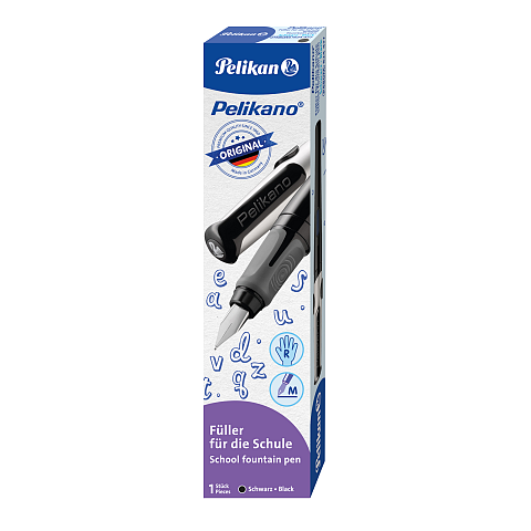 Pelikan 824477 Füllfederhalter Kartuschenfüllsystem Schwarz 1 Stück(e)