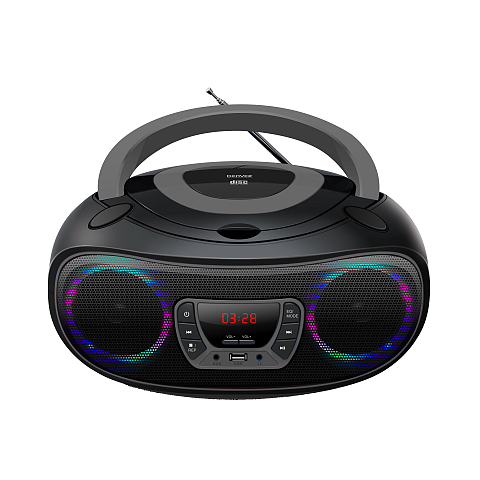 Denver TCL-212BT GREY CD-Player Schwarz, Grau Tragbarer CD-Player