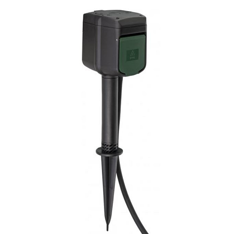 Brennenstuhl 1154540601 Smart Plug Schwarz, Grün