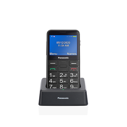 Panasonic KX-TU155 6,1 cm (2.4") 102 g Schwarz Einsteigertelefon