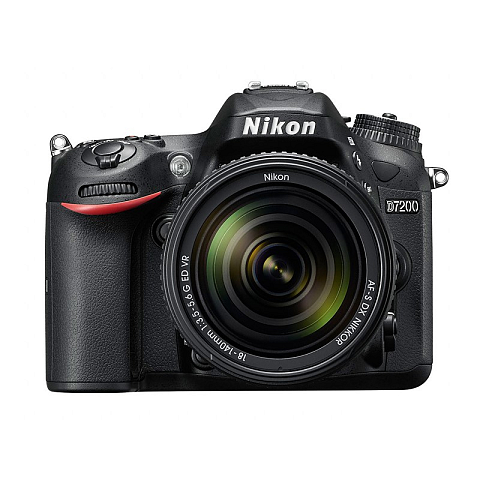 Nikon D7200 + AF-S DX NIKKOR 18-140mm SLR-Kamera-Set 24,2 MP CMOS 6000 x 4000 Pixel Schwarz