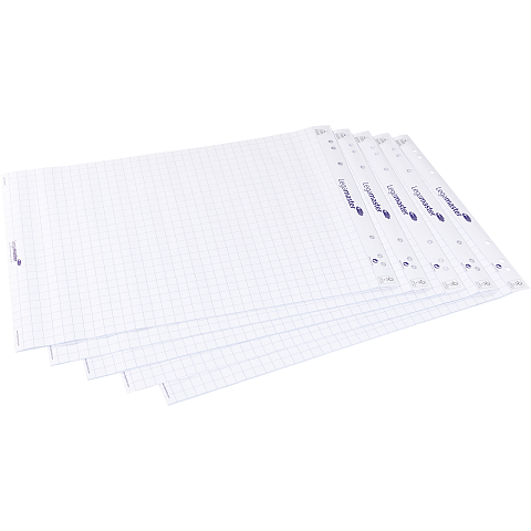 Legamaster Flipchart Papierblock raster 5St