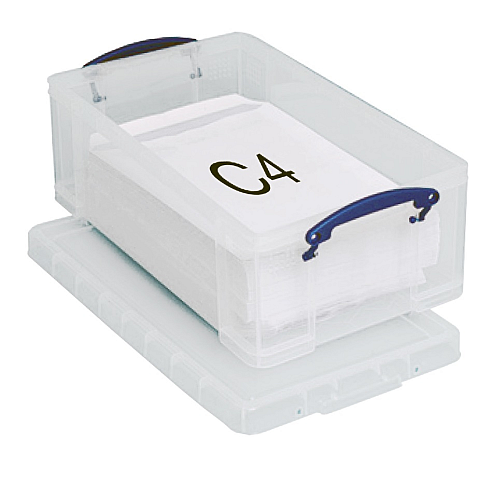 Really Useful Boxes 12C Aufbewahrungsbox Rechteckig Polypropylen (PP) Transparent