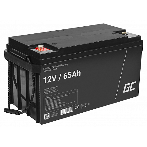 Green Cell AGM28 Industrieakku Plombierte Bleisäure (VRLA) 65000 mAh 12 V