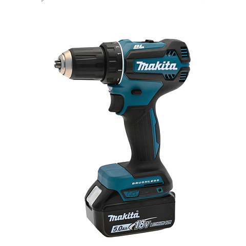 Makita DDF485RTJ3 Bohrmaschine 1900 RPM Ohne Schlüssel 1,5 kg Schwarz, Blau