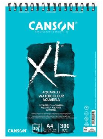 Canson XL Aquarelle Kunstdruckpapierblock 30 Blätter