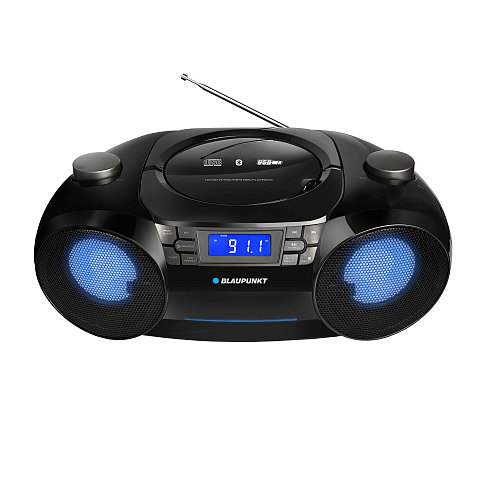 Blaupunkt BB31LED Digital 6 W FM Schwarz, Grau Playback MP3