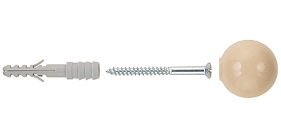 Fischer 60540 Türstopper Braun