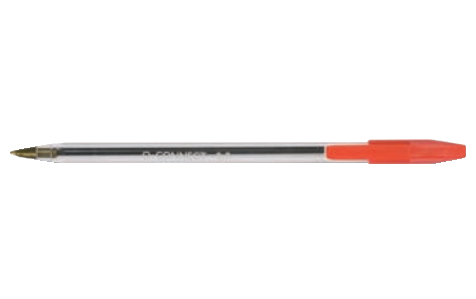Q-CONNECT KF34044 Kugelschreiber Rot Stick-Kugelschreiber Medium 20 Stück(e)