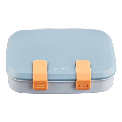 Sterntaler 6912575 Brotdose Polypropylen (PP), Silikon Blau, Orange 1 Stück(e)