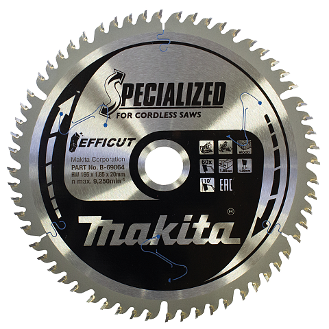 Makita B-69864 Kreissägeblatt 16,5 cm 1 Stück(e)