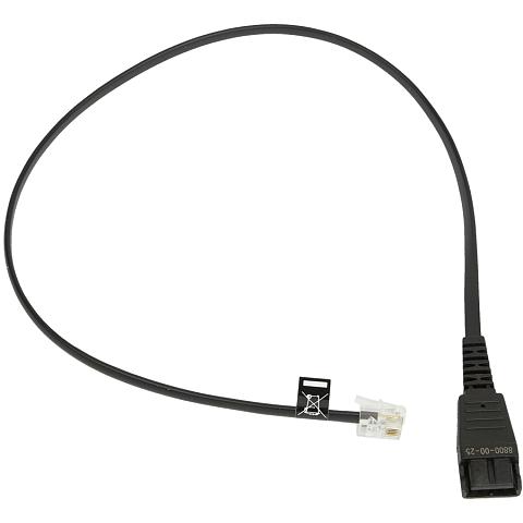 Jabra Cord - QD to Modular RJ extension cord for Yealink