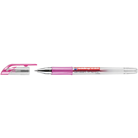 Edding 2185 Verschlossener Gelschreiber Metallisch, Pink 1 Stück(e)