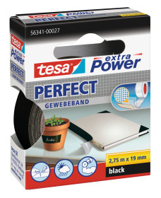 TESA 56341-00027 Schreibwaren-Klebeband 2,75 m Schwarz