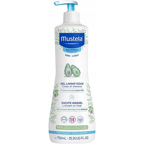Mustela 3504105035846 Babyshampoo 750 ml 2-in-1 Haar & Körper