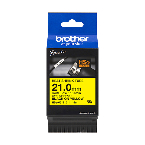 Brother HSE-651E Etiketten erstellendes Band