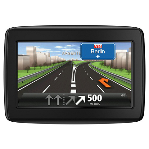 TomTom Start 25 Central Europe Traffic Navigationssystem Tragbar / Fixiert 12,7 cm (5") Touchscreen 213 g Schwarz