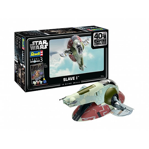 Revell Slave I-40th Anniversary "The Empire strikes back" Raumflugzeug-Modell Montagesatz 1:88