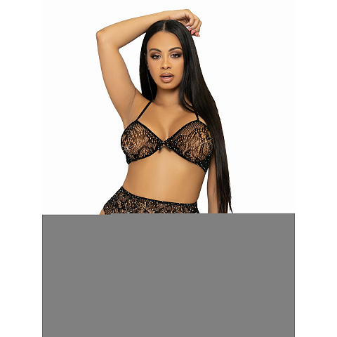 Leg Avenue 81656_00122 Wäsche-Set/Bodysuit Schwarz