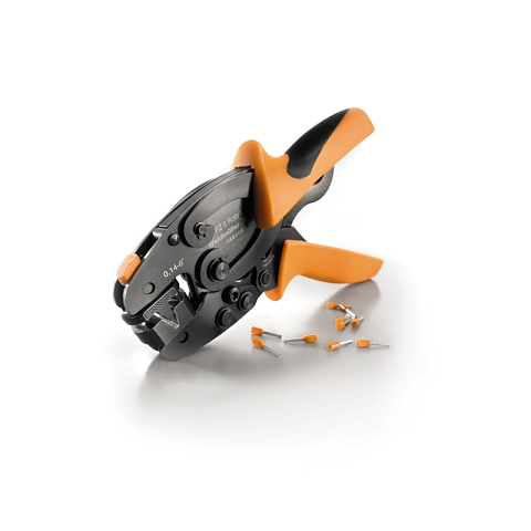 Weidmüller PZ 6 ROTO L Crimpwerkzeug Schwarz, Orange