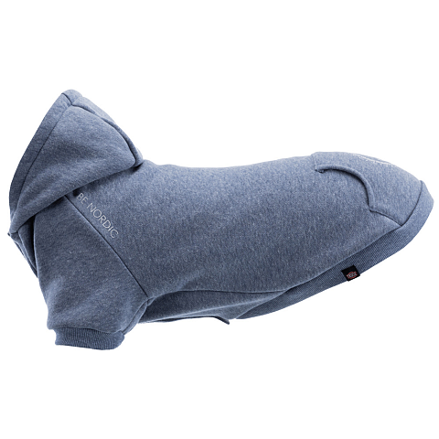 TRIXIE Be Nordic Hoodie Flensburg M Blau Polyester Hund Kapuzenpullover