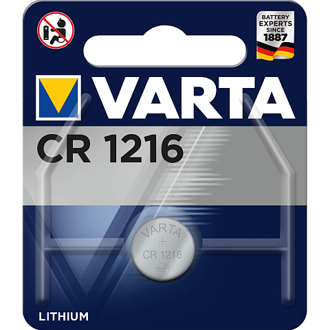 Varta CR1216 Einwegbatterie Lithium